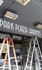 Plaza Garden install