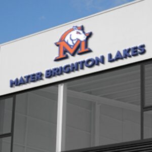 Illuminated Infinite Mirror Colored Channel Letters