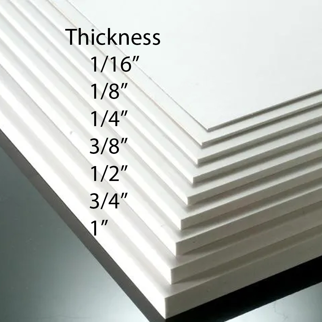 PVC all thickness
