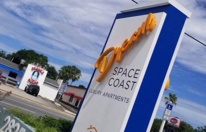 Dream Space Coast Monument Sign Tallahasse